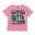 Straight Outta Dindigul Unisex Toddler T-Shirt in Pink Color